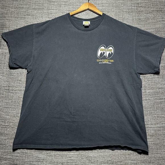 Mooneyes USA Shirt Men's 2XL Black Short Sleeve 30th Anniversary - Picture 2 of 16
